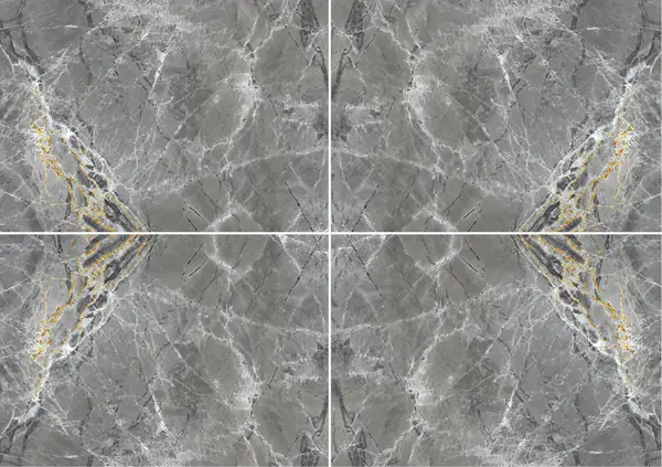 رخام أفيوين الرمادي التركي عروق متتابعة