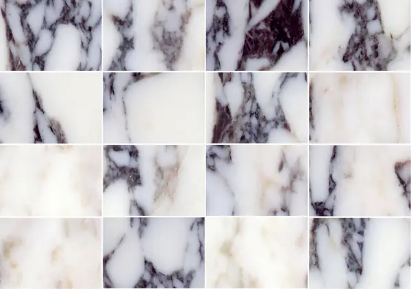 رخام أفيون الأرجواني التركي مطابقة كتاب مفتوح