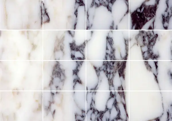 رخام أفيون الأرجواني التركي مطابقة كتاب مزدوج مفتوح