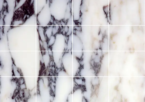 رخام أفيون الأرجواني التركي مطابقة ربع كتاب