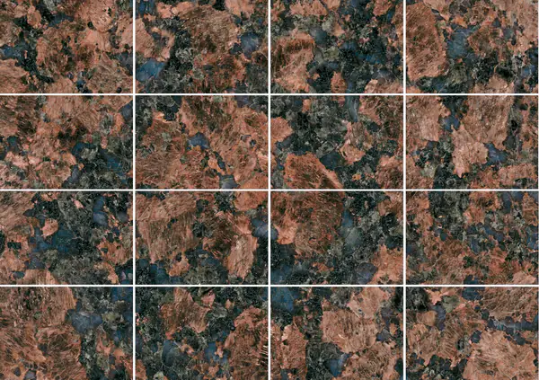 جرانيت أمازون الأزرق البرازيلي مطابقة ربع كتاب