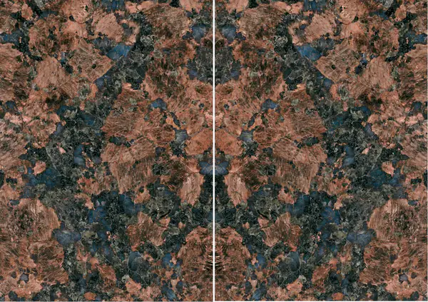 جرانيت أمازون الأزرق البرازيلي مطابقة ربع كتاب