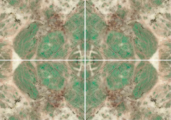 أمازونايت كوارتزيت برازيلي عروق غير متطابقة