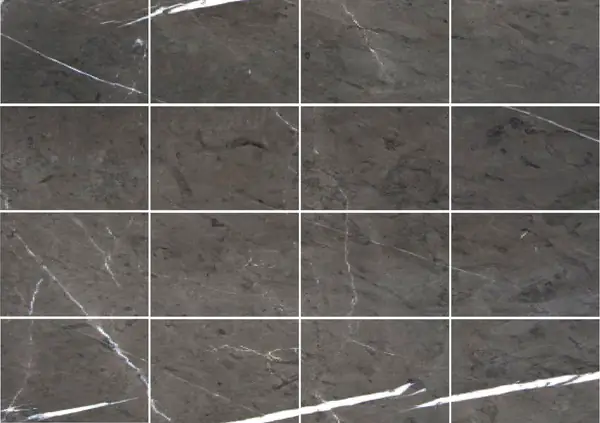 رخام أنترسيت إيطالي مطابقة كتاب مزدوج مفتوح