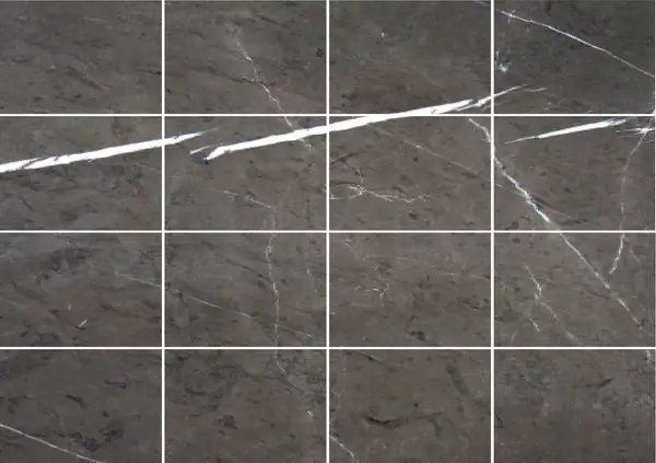 رخام أنترسيت إيطالي مطابقة ربع كتاب