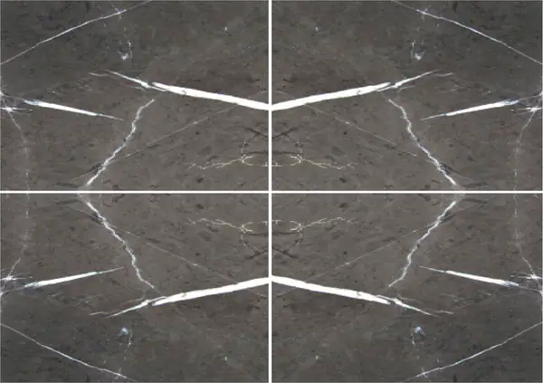 رخام أنترسيت إيطالي عروق غير متطابقة