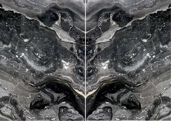 رخام أرابيسكاتو أروبيكو نيرو الإيطالي مطابقة ربع كتاب