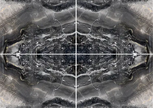 رخام أرابيسكاتو أروبيكو نيرو الإيطالي عروق غير متطابقة