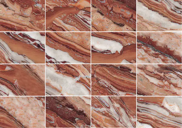 رخام أرابيسكاتو أروبيكو روسو الإيطالي مطابقة كتاب مفتوح