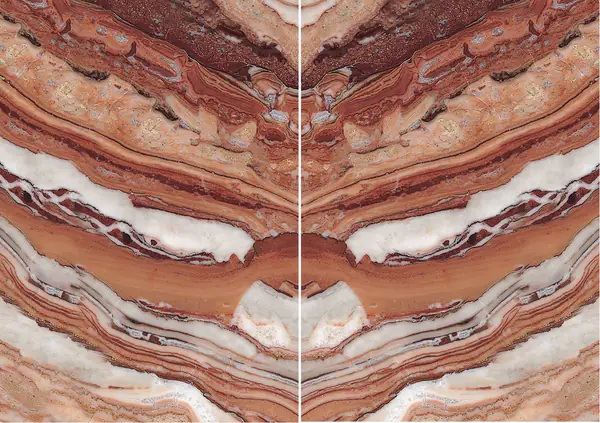 رخام أرابيسكاتو أروبيكو روسو الإيطالي مطابقة ربع كتاب