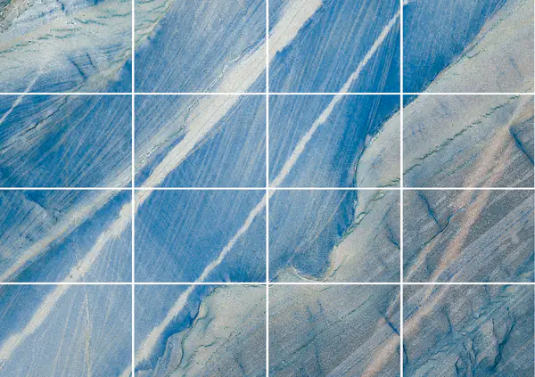 أزول إمبريال فيناتو كوارتزيت برازيلي مطابقة ربع كتاب