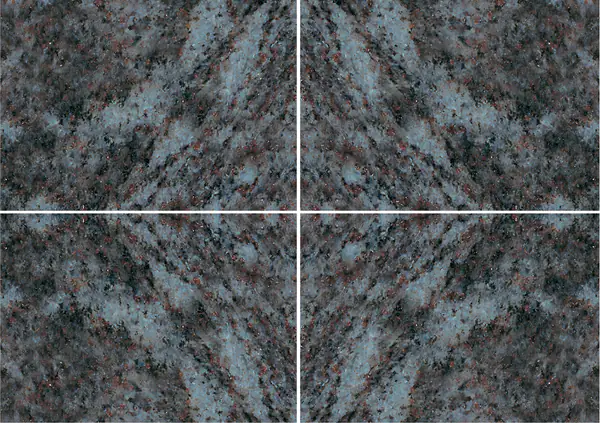 جرانيت أزرق بهاما الهندي عروق غير متطابقة