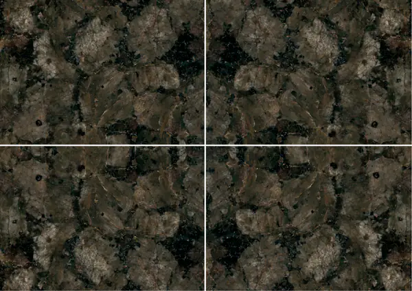 جرانيت فنلندي أخضر البلطيق عروق متتابعة