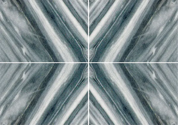 رخام برديليو كارارا الإيطالي عروق غير متطابقة