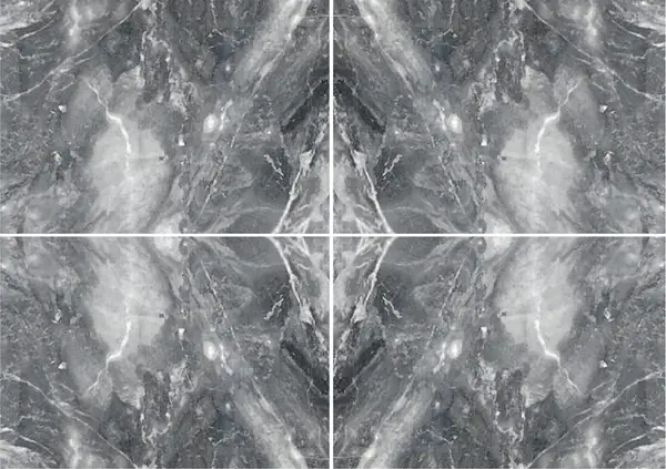 رخام برديليو نوفولاتو الإيطالي عروق غير متطابقة