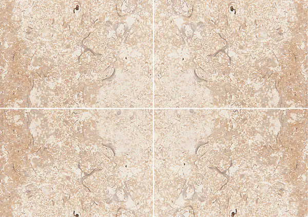 حجر جيري فرنسي كلاسيكي بومانيير عروق متتابعة