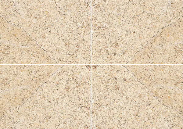 حجر جيري فرنسي من بورنييه عروق متتابعة