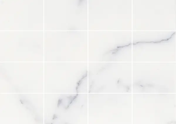 رخام بيانكو كارارا فيناتو الإيطالي مطابقة ربع كتاب