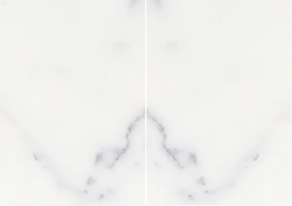 رخام بيانكو كارارا فيناتو الإيطالي مطابقة ربع كتاب