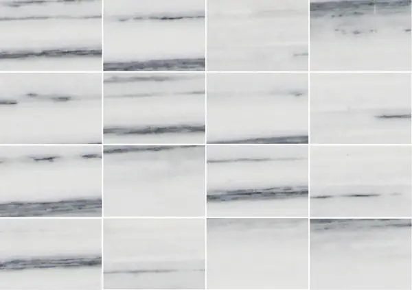 رخام بيانكو لاسا فيناتو الإيطالي مطابقة كتاب مفتوح