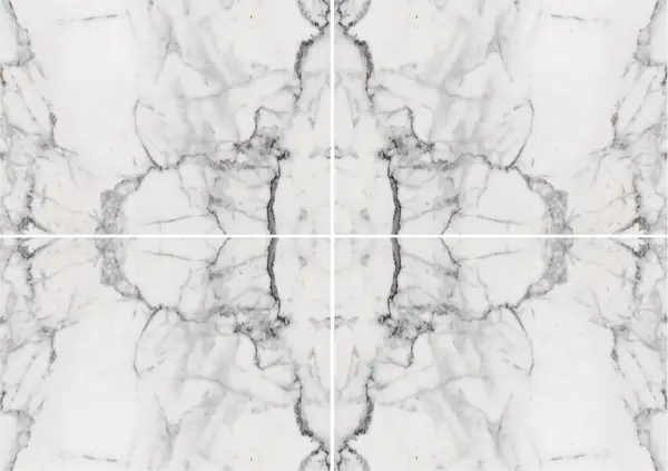 رخام بيانكو فيناتينو الإيطالي عروق غير متطابقة