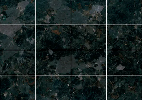 جرانيت أوكراني أسود العيون مطابقة كتاب مزدوج مفتوح