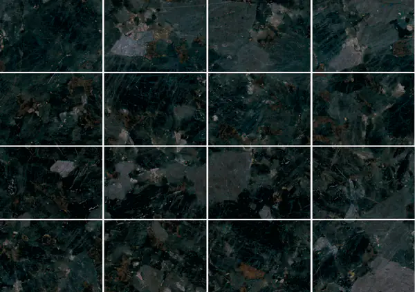 جرانيت أوكراني أسود العيون مطابقة ربع كتاب