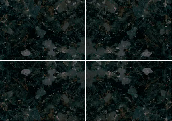 جرانيت أوكراني أسود العيون عروق متتابعة