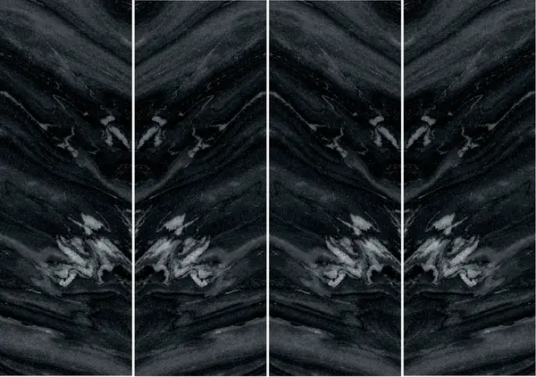 رخام اللؤلؤة السوداء الهندي غير مطابق