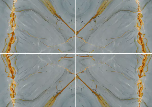 كوارتزيت أزرق عميق برازيلي عروق متتابعة