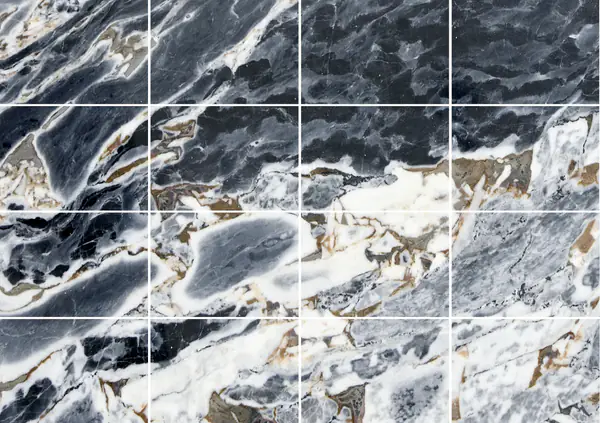 رخام بلو جالاكسي الصيني مطابقة ربع كتاب