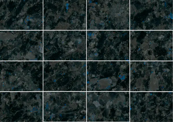 الجرانيت الأنغولي الأزرق في الليل مطابقة كتاب مفتوح