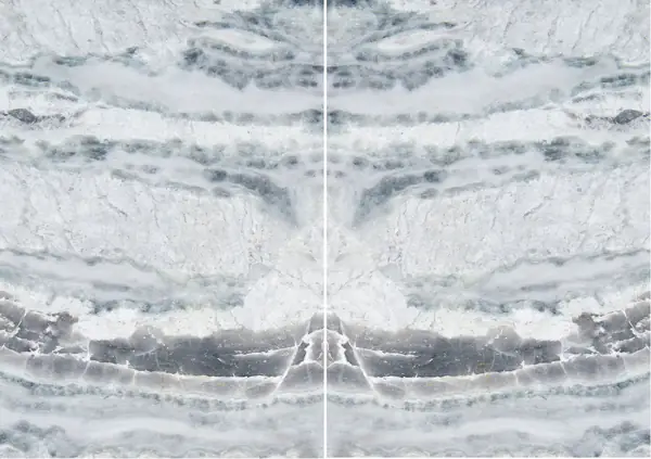 أميرة زرقاء كوارتزيت برازيلي مطابقة ربع كتاب