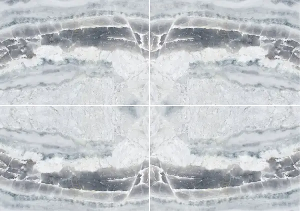 أميرة زرقاء كوارتزيت برازيلي عروق متتابعة