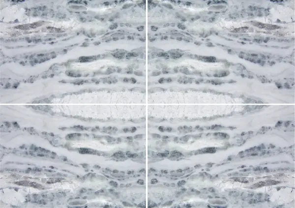 أميرة زرقاء كوارتزيت برازيلي عروق غير متطابقة