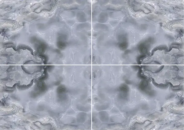 العقيق الأزرق الفضي التركي عروق متتابعة