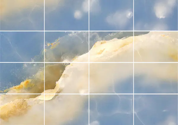 أونيكس السماء الزرقاء الصيني مطابقة كتاب مزدوج مفتوح