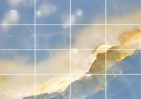 أونيكس السماء الزرقاء الصيني مطابقة ربع كتاب