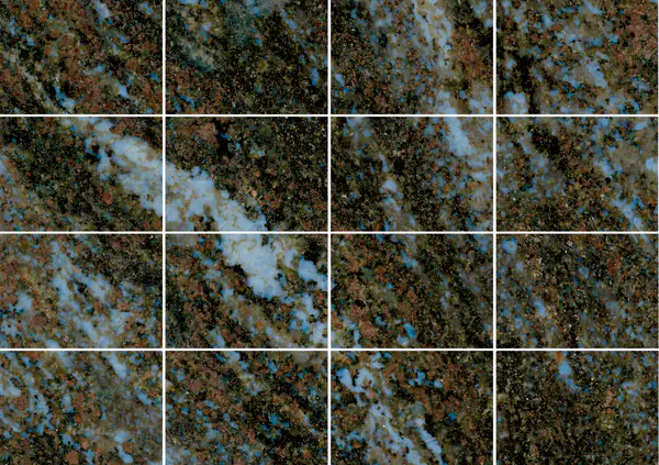 جرانيت هندي أزرق نحاسي مطابقة ربع كتاب