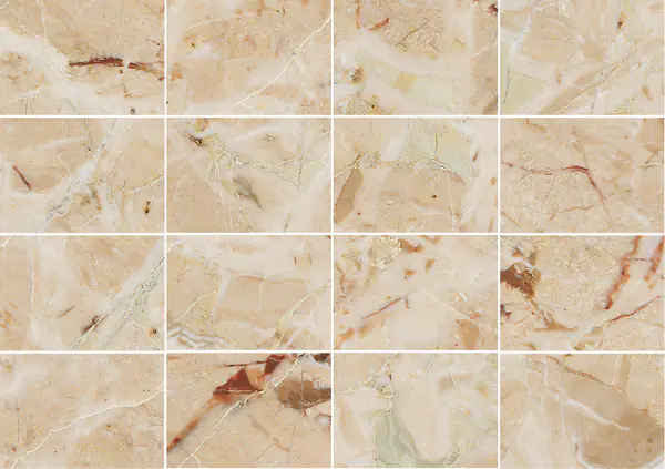 رخام بريشيا أورورا الإيطالي مطابقة كتاب مفتوح