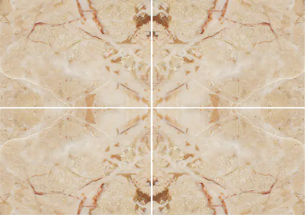 رخام بريشيا أورورا الإيطالي عروق غير متطابقة