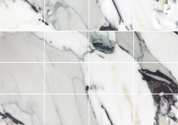 رخام بريشيا كابرايا الإيطالي مطابقة كتاب مزدوج مفتوح