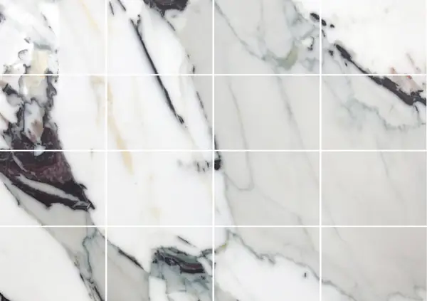 رخام بريشيا كابرايا الإيطالي مطابقة ربع كتاب