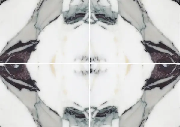 رخام بريشيا كابرايا الإيطالي عروق متتابعة