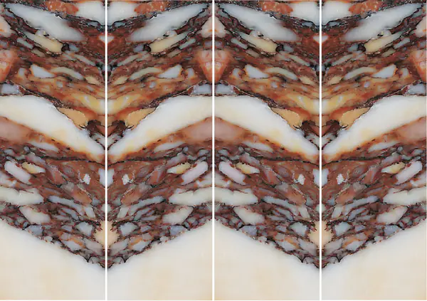 رخام بريشيا كولوراتا أنتيكا الإيطالي غير مطابق