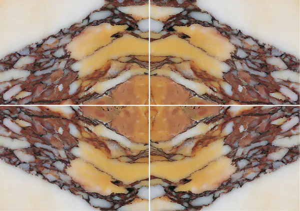 رخام بريشيا كولوراتا أنتيكا الإيطالي عروق متتابعة