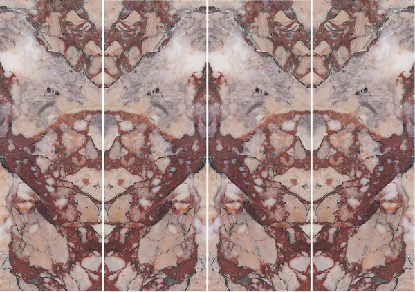 رخام فرنسي بريشيا كولوراتا غير مطابق