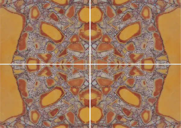 رخام بريشيا فروتيكولوسا الفرنسي عروق غير متطابقة