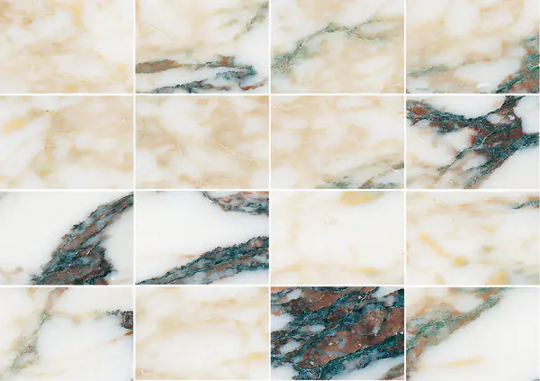 رخام بريشيا ميديكا الإيطالي مطابقة كتاب مفتوح