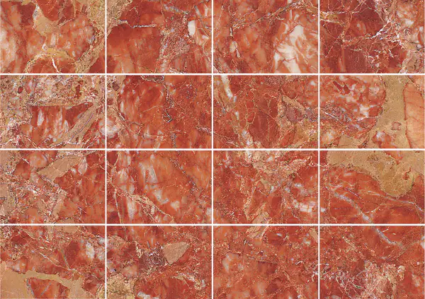 رخام بريشيا بيرنيس الإيطالي مطابقة كتاب مزدوج مفتوح